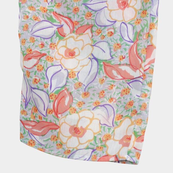 Vintage Victoria's Secret Gold Label 2-Piece Floral Loungewear Set Size Small - Picture 7 of 10